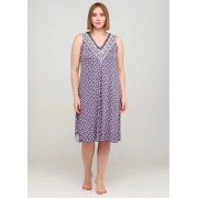 Нічна сорочка Cotpark фіолетова 2XL,3XL,4XL 10466